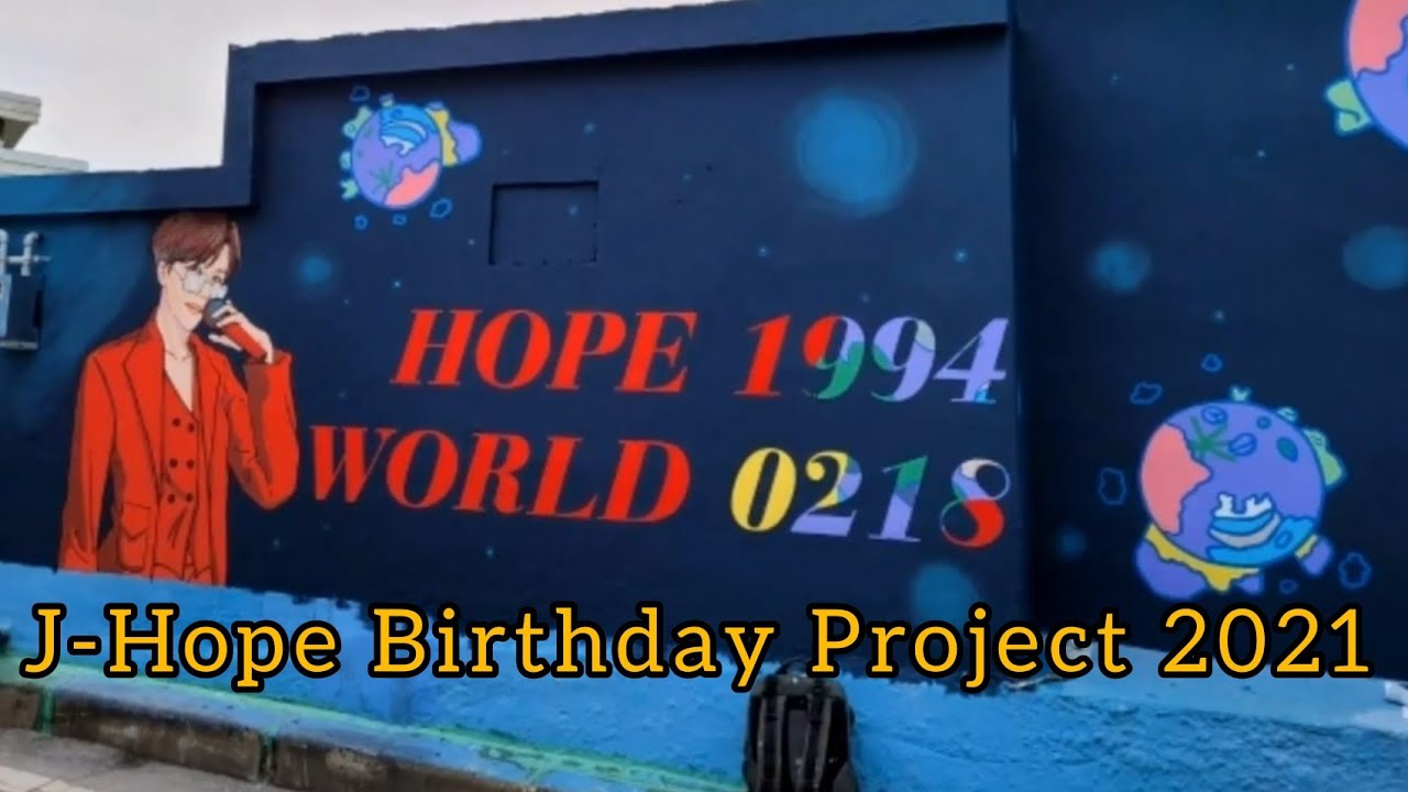 JHope Birthday Project in 2021🎂💜😘 Happy HopeWorld