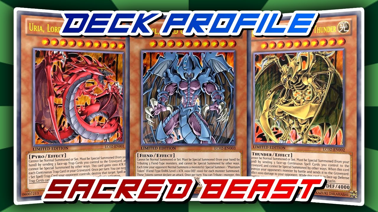 YU-GI-OH! TCG | SACRED BEAST | ESTRUTURANDO + DECK PROFILE | O DECK “FORFUNPETITIVO”