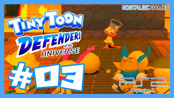 Tiny Toon Adventures: Defenders of the Universe  | Walkthrough Part 03 (PS) (No Commentary)