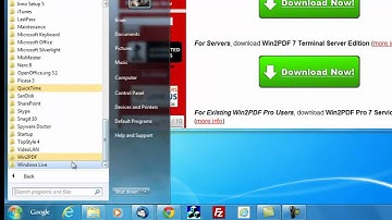 How to license your copy of Win2PDF