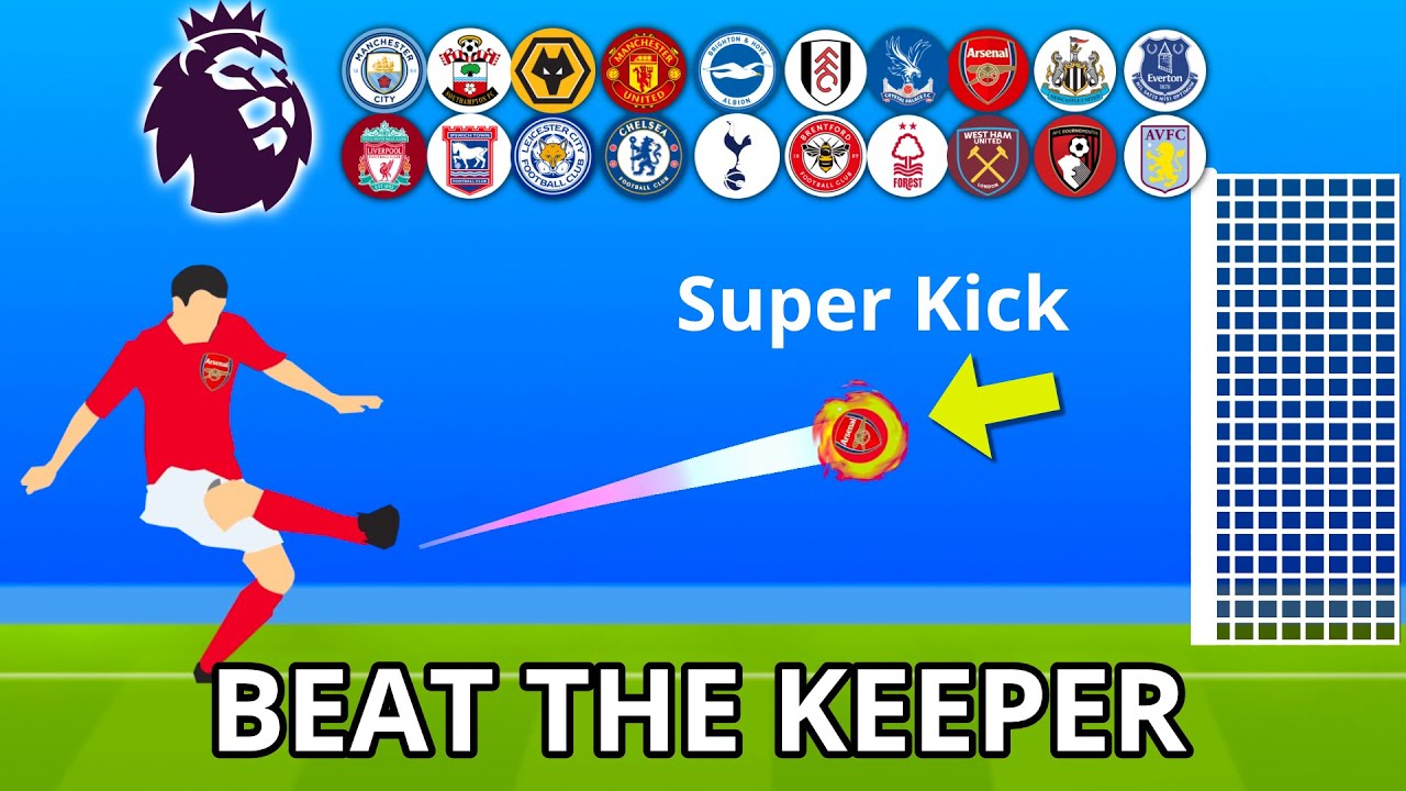 New Beat The Keeper! With Super Move - Premier League 2024/25 Marble Race