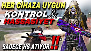 Full Hs Atan Hasi̇yet Ve Kontrol Ayarlari Bu Ayarlarla Yeni̇lmez Olacaksiniz Pubg Mobile