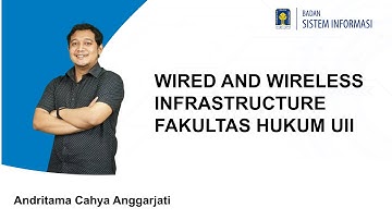 TECHTALK BSI UII : Wired and Wireless Infrastructure Fakultas Hukum UII
