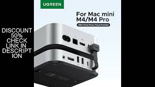 UGREEN Mac Mini Docking Station USB HUB Type-C to DP 4K240Hz M.2 NVMe SSD Slot 10Gbps SD&TF 3.5MM fo