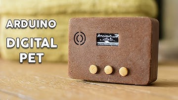 Arduino Digital Pet toy with a white OLED Display (Tamagotchi Clone)