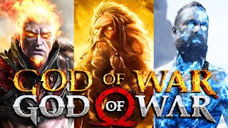 GOD OF WAR Saga - All Boss Battles 2005-2018 (Give Me God of War)