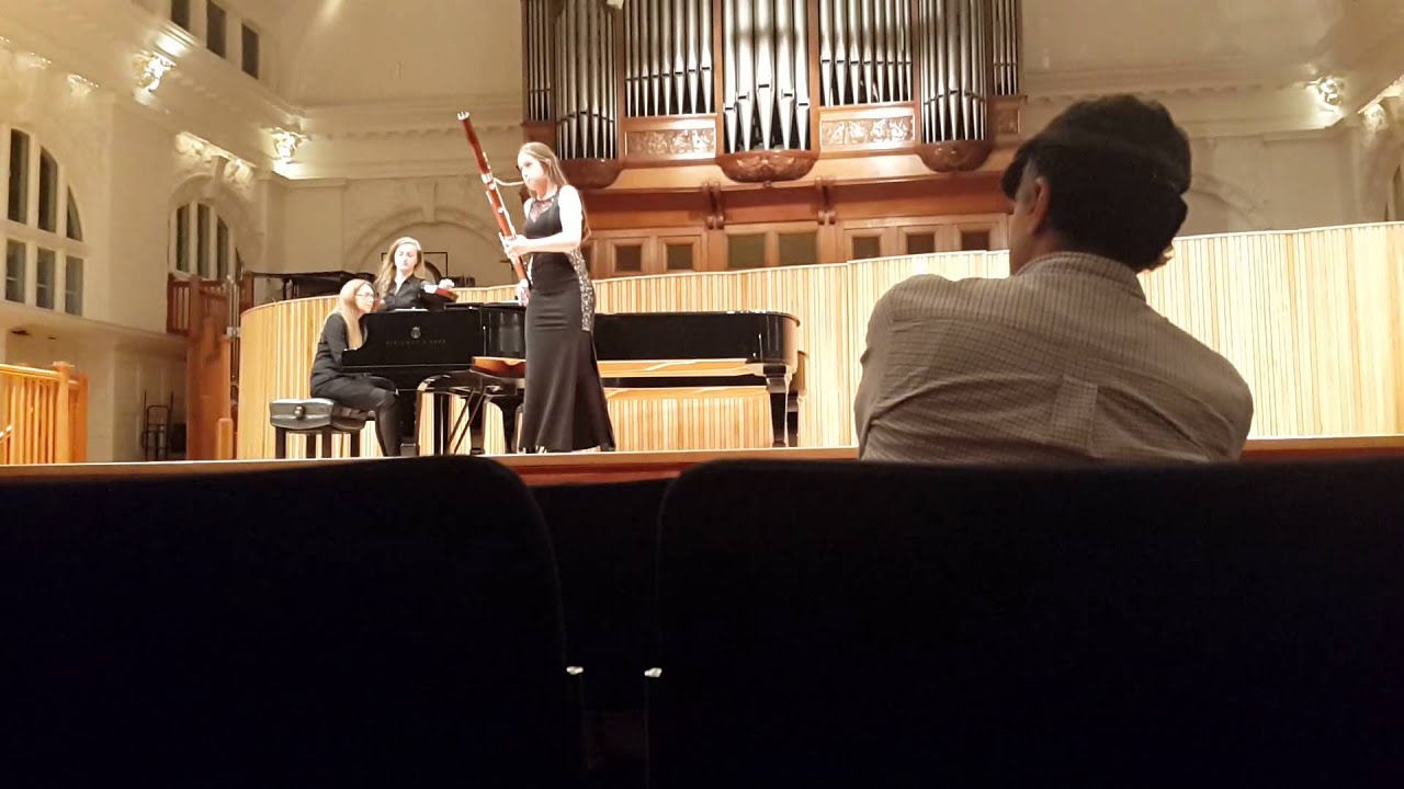 Peter Morrisson final LD 2015 Jacob bassoon concerto Mvt1 YouTube