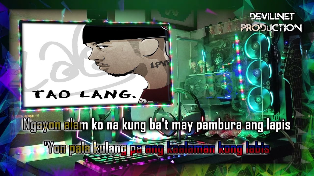 Tao lang - Loonie Ft. Quest (Reggae X Metal Version) - Doxz (Karaoke + Instrumental)