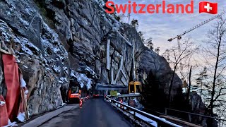 Alan Walker - Full Construction site in Switzerland Axenstrasse Schwyz Uri 🇨🇭