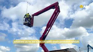 Lifting Access Drone & Steam - Hinowa 20.10 Pick Up Day