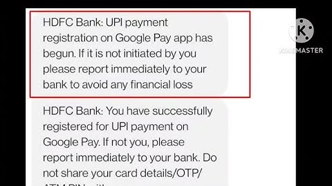 HDFC bank UPI payment registration on Google Pay app has begun Problem | Hdfc Upi registration