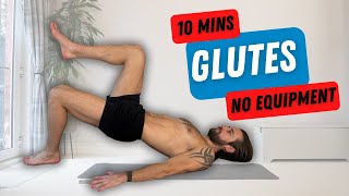 10 Min GLUTES Workout with No Equipment