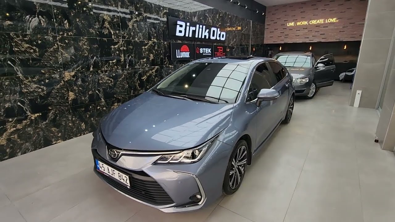 Toyota Corolla // Tech Crystal Seramik, 150 Mikron %100 PPF, Stek Boya Koruma Filmi, LLumar Cam Film