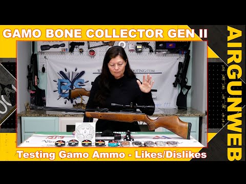 AIRGUN REVIEW – The Gamo Swarm Bone Collector Gen II – Gamo Ammo Test