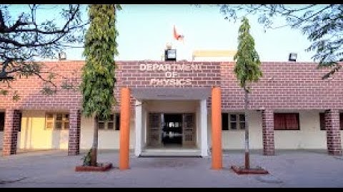 A Glance at Department of Physics, Saurashtra University, Rajkot (Gujarat) INDIA