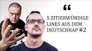 5 Zitierwürdige Lines aus dem deutschen Rap #2 - Prezident, Mio Reisser, Morlockk, Mordrake, Fatoni