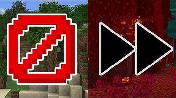 "Overskip" - Minecraft 1.16 data pack (snapshot 20w22a)