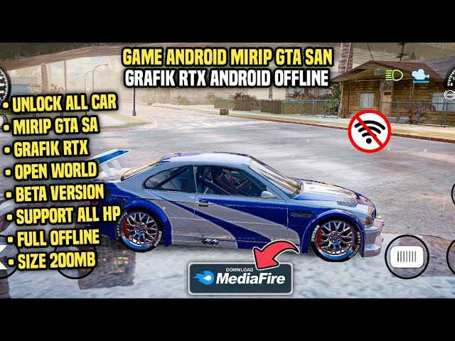 Game GTA SA Mod Grafik RTX Di Hp Android | Car Simulator San Andreas Graphics Ultra HD Mod Apk!! class=