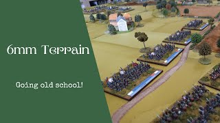 Terrain for my 6mm wargames