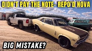 My 1971 SS 4 Speed Nova Got Repo'd! - Major Project Change Up