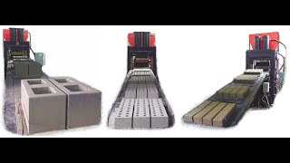ERMANI equipment for production building materials: bricks, paving, blocks, tiles, borders, other