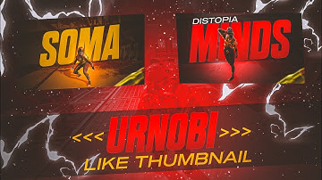 URNOBI like thumbnail | Apex legends mobile | thumbnail tutorial