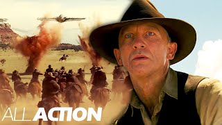 Daniel Craig Rescues Olivia Wilde From Aliens | Cowboys & Aliens (2011) | All Action