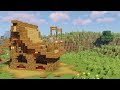 Minecraft: How to Build a Market ( EP-4: Medieval Roof )