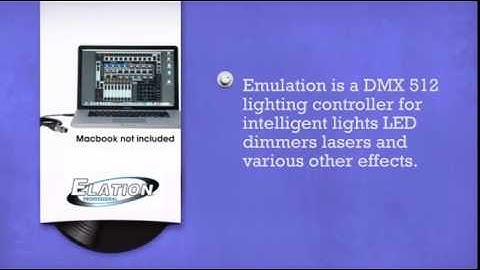 Elation Emulation DMX Software - DJkit.com