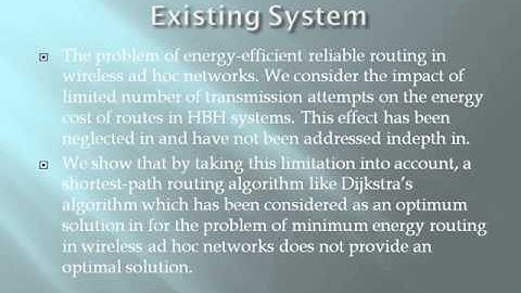 Energy Efficient Reliable Routing Considering Residual Energy in Wireless Ad Hoc Networks