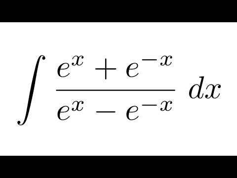 Integral Of E X E X E X E X Substitution Youtube