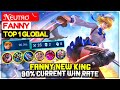 Fanny New King, 90% Current Win Rate [ Top 1 Global Fanny ] Nєυтяσ ╰ - Mobile Legends