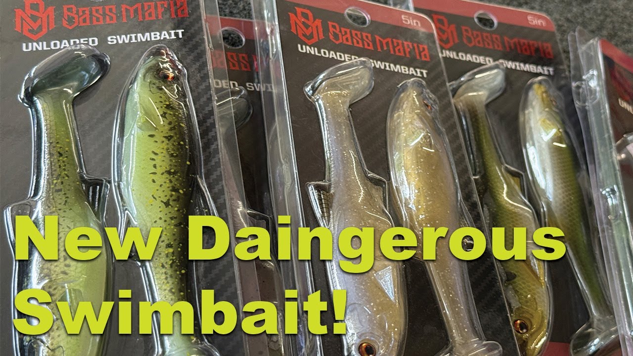 NEW 5″ Daingerous Unloaded Swimbait