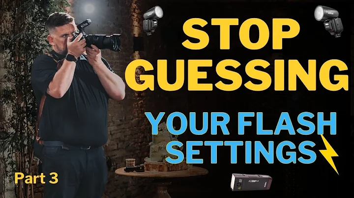Wedding Flash Settings Made Easy   How to Set Up Your Flash Like a Pro #flashphotography