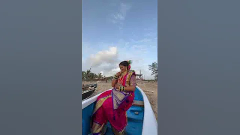 prerna loke in koli look#makeover #kolilook #shorts  #shortsfeed #naralipurnima #shortvideo #ytshort