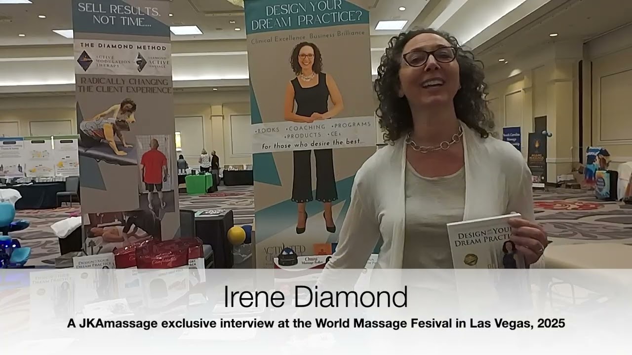 Irene Diamond Interview at the World Massage Festival 2025
