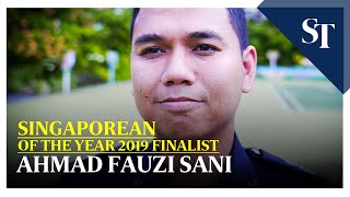 Beyond The Call Of Duty Ahmad Fauzi Sani Singaporean Of The Year 2019 Finalist