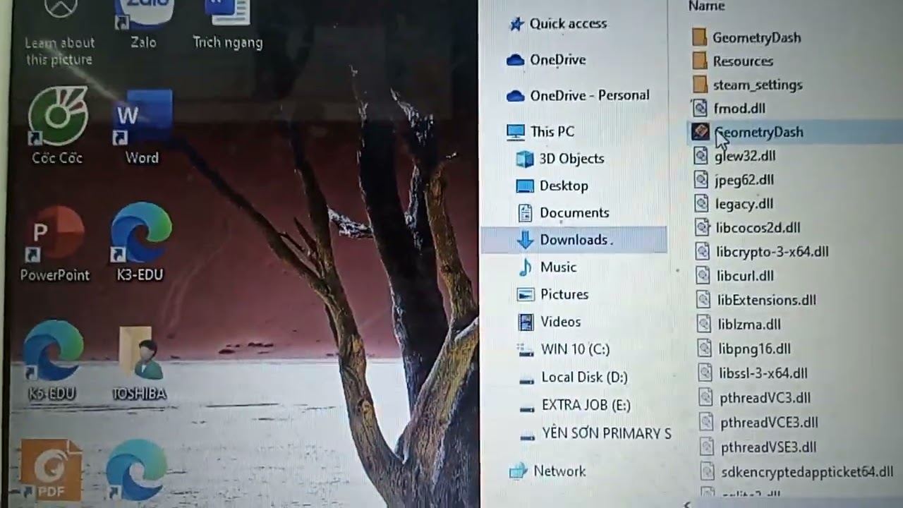 Cách tải geometry dash trên pc