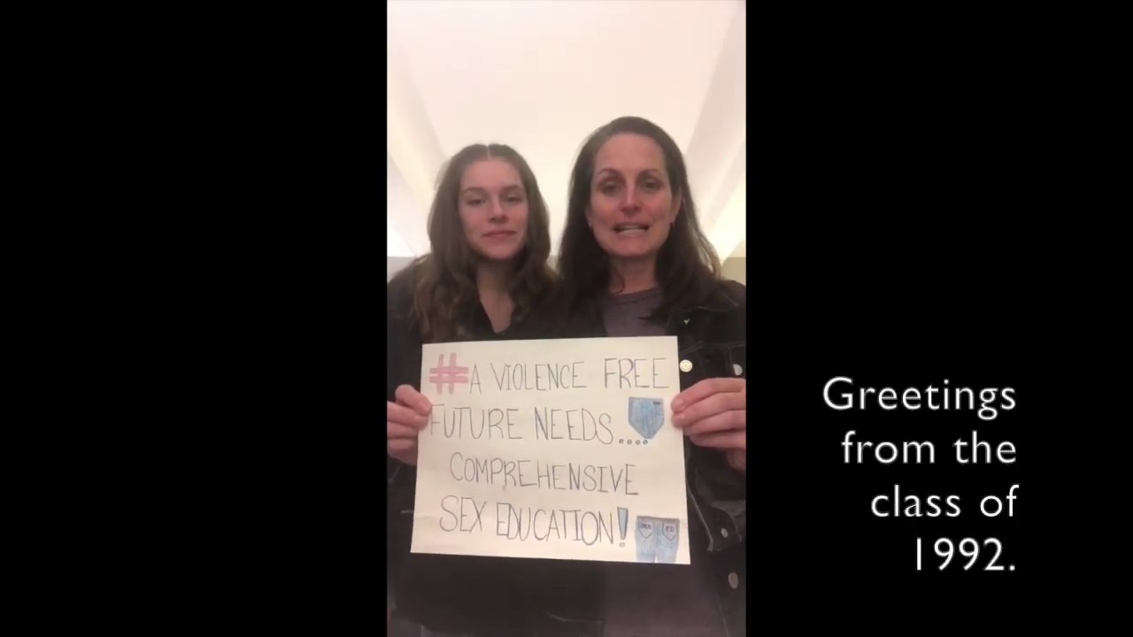 Hannah Pennington and Camilla Fiordaliso Support Denim Day NYC