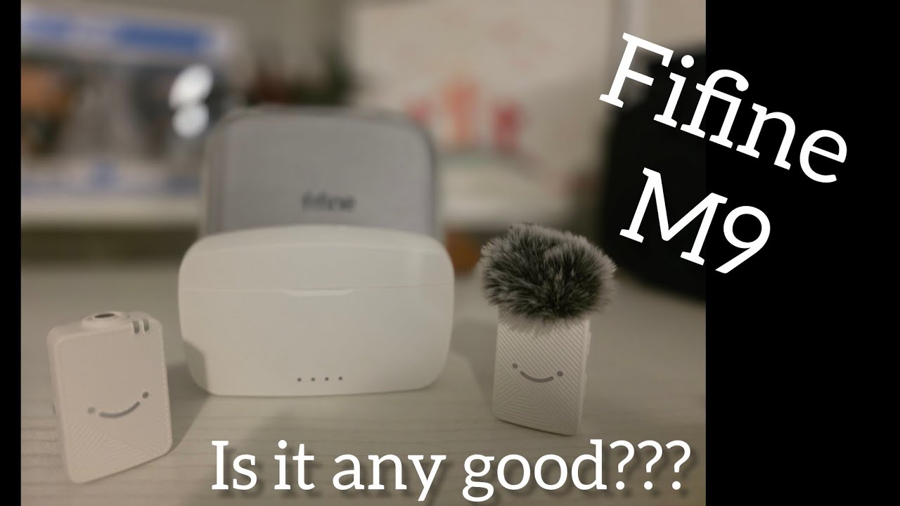Fifine M9 Wireless Lavalier Microphone Set- Test Audio