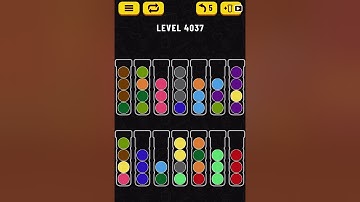 【Ball Sort Puzzle】Level.4037