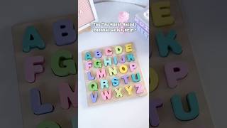 Mainan edukasi puzzle abc murce #racunshopee #shopeehaul #youtubeshorts #shorts #mainanedukasi