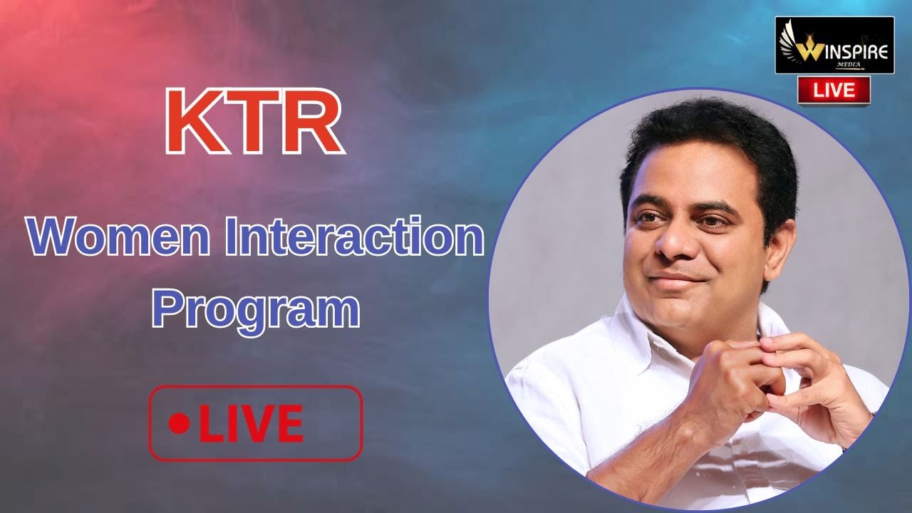 Minister Sri. KTR Participating in Women Interaction Program at Grand Kakatiya, Begumpet|