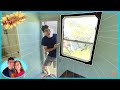 Custom RV Window Trim & Bathroom Cabinet Distress Paint | Weekly Peek Ep309