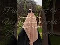 Khimar 2 Layer  by Fawzyah Fawzah / Pazar Muslimah  Dress An noor
