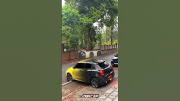 India’s First Gradient Wrapped  Swift (Yellow & Black)