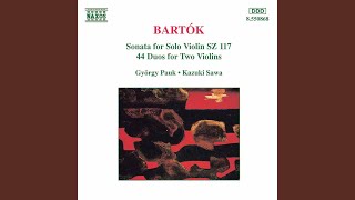 44 Duos for 2 Violins, BB 104, Vol. 2: Trefas Nota (Comic Song)