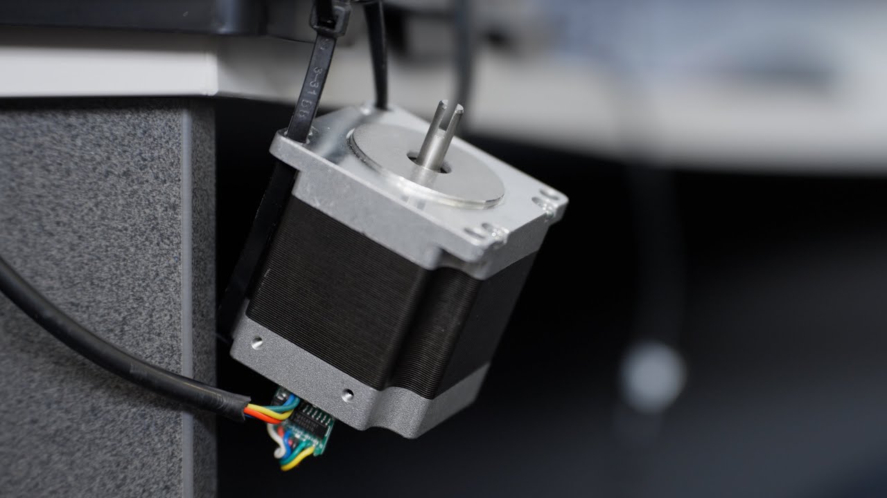 It’s alive! ⚡📶🔄 A stepper motor turning back and forth might not seem like much, but...