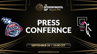 Sesi Franca Basquete v Telekom Baskets Bonn - Press Conference