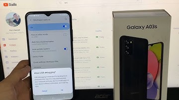 How enable usb debugging on Samsung Galaxy A03s